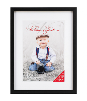 Victoria Collection | Cubo Photo Frame 30x40, Black