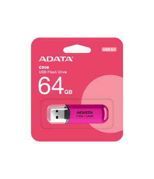 ADATA | USB Flash Drive | C906 | 64 GB | USB 2.0 | Pink