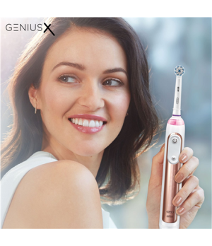 Oral-B Electric Toothbrush | Genius X | Rechargeable | For adults and children | Number of brush heads included 1 | Number of te