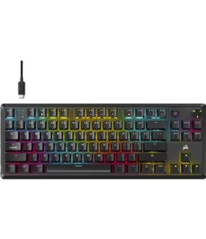 Corsair K70 CORE TKL | Tenkeyless Mechanical Gaming Keyboard | Wired | NA | Black | 0.973 g | MLX RED