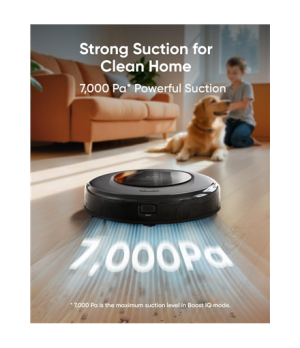 Anker Eufy | Robot Vacuum Cleaner with All-in-One Station | Omni C20 | Wet&Dry | 7000 Pa | Gray