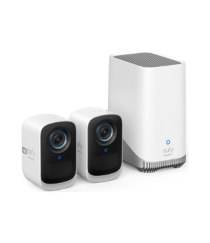 Anker Eufy Security Camera, 2+1 Kit | eufyCam 3C | F/1.4 | IP65 | MicroSD