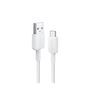 Anker 322 Nylon Cable, White | A81H5G21 | USB-A to USB-C