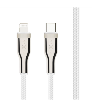 Fixed | Braided Cable USB-C/Lightning, 2 m | FIXDB-CL2-WH