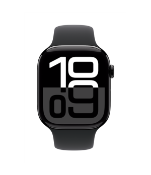 Apple Watch Series 10 | Smart watch | GPS (satellite) | Always-On Retina | Waterproof | Jet Black