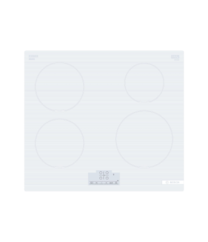 Bosch | Hob | PUE612BB1J | Induction | Number of burners/cooking zones 4 | Touch | Timer | White