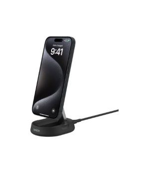 Belkin | Adjustable Wireless Magnetic Charging Station with Qi2 (15W) | WIA008vfBK