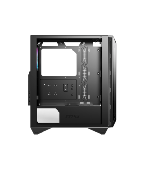 MSI MPG GUNGNIR 110R PC Case, Mid-Tower, USB 3.2, Black | MSI | MPG GUNGNIR 110R | Black | ATX | Power supply included No