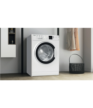 Whirlpool Washing machine | WRBSS 6249 W EU | Energy efficiency class C | Front loading | Washing capacity 6 kg | 1200 RPM | Dep