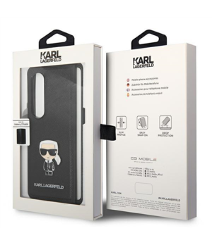 Samsung Galaxy Z Fold 4 (SM-F936) Karl Lagerfeld Case Cover, Black | Karl Lagerfeld