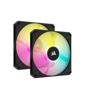 Corsair | 120mm PWM Fluid Dynamic Bearing Fan | iCUE AF120 RGB SLIM | Case Fan