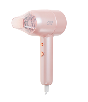 Adler Hair Dryer | AD 2279p | 1800 W | Number of temperature settings 2 | Ionic function | Pink