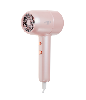 Adler Hair Dryer | AD 2279p | 1800 W | Number of temperature settings 2 | Ionic function | Pink