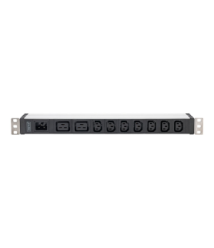 Digitus Socket Strip with Aluminum Profile, 9-way, IEC C20 input | DN-95430 | Sockets quantity 9