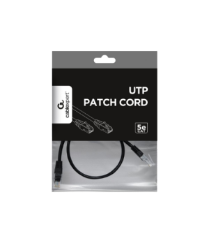 Gembird | Patch cord | PP12-0.5M/BK | Black