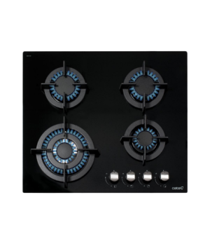 CATA | Hob | ENCIMERA CCI 6031 BK | Gas on glass | Number of burners/cooking zones 4 | Rotary knobs | Black