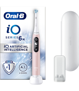 Oral-B Electric Toothbrush | iO Series 6 | Rechargeable | For adults | Number of brush heads included 1 | Number of teeth brushi