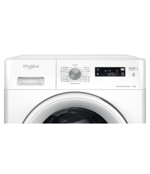 Whirlpool Washing machine | FFS 7469 W EE | Energy efficiency class A | Front loading | Washing capacity 7 kg | 1400 RPM | Depth