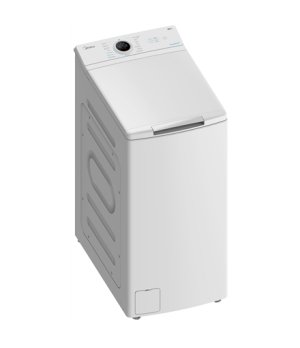 Midea Washing Machine | MF100T60B/W | Energy efficiency class A | Top loading | Washing capacity 6 kg | 1200 RPM | Depth 61 cm |