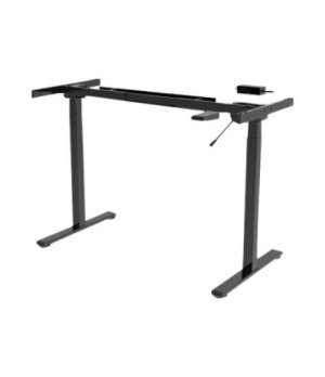 Desk frame | 71.5 - 121.5 cm | Maximum load weight 70 kg | Black