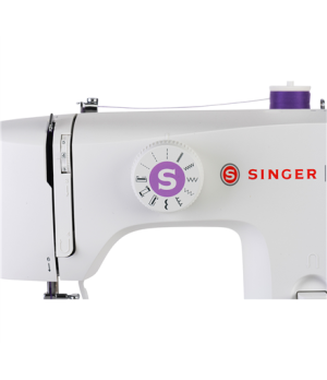 Singer | Sewing Machine | M1605 | Number of stitches 6 | Number of buttonholes 1 | White