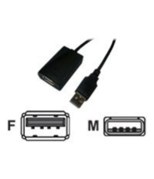 Logilink | USB 2.0 repeater 5m | USB-A to USB-A USB A male | USB A female