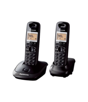 Panasonic | Cordless | KX-TG2512FXT | Built-in display | Caller ID | Black | Conference call | Phonebook capacity 50 entries | S