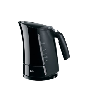 Braun | Kettle | WK500BK Multiquick 5 | Standard | 3000 W | 1.7 L | Plastic | 360° rotational base | Black