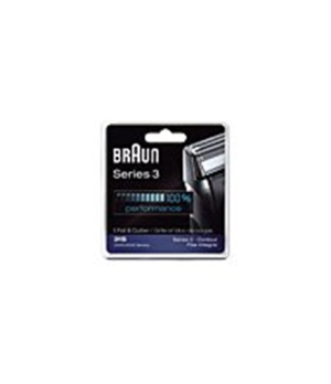 Braun | 31B | Foil and Cutter replacement pack | Black