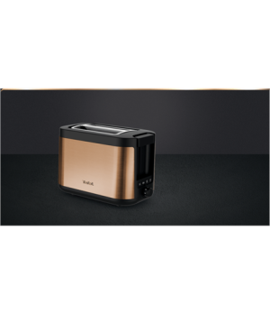 TEFAL Toaster | TT430G10 Coppertinto | Number of slots 2 | Housing material  Stainless steel | Gold