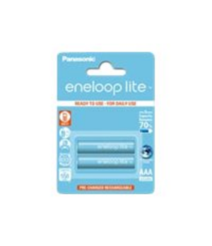 Panasonic | ENELOOP Lite BK-4LCCE/2BE | AAA | 550 mAh | 2 pc(s)