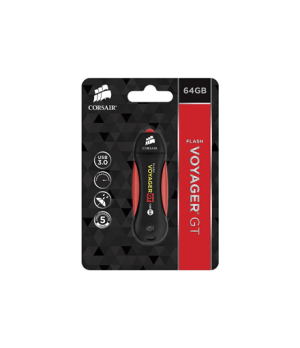 Corsair Flash Drive Voyager GT 64 GB USB 3.0 Black/Red