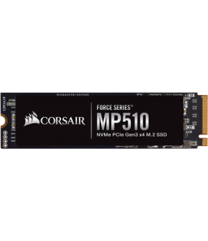 Corsair Force Series SSD MP510 960 GB SSD form factor M.2 2280 SSD interface PCIe Gen3x4 Write speed 3000 MB/s Read speed 3480 M