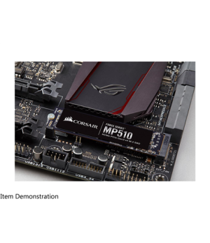 Corsair Force Series SSD MP510 1920 GB SSD form factor M.2 2280 SSD interface PCIe Gen3x4 Write speed 2700 MB/s Read speed 3480 