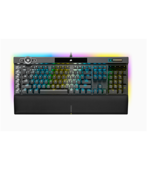 Corsair | Mechanical Gaming Keyboard | K100 RGB Optical | Wired | Mechanical Gaming Keyboard | US | Black/Red