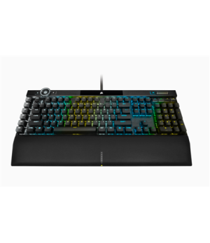 Corsair | Mechanical Gaming Keyboard | K100 RGB Optical | Wired | Mechanical Gaming Keyboard | US | Black/Red