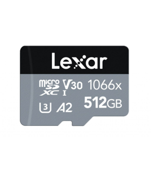 Lexar | High-Performance 1066x | UHS-I | 512 GB | MicroSDXC | Flash memory class 10