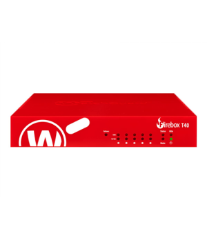 WatchGuard | Firebox | T40 | Ethernet LAN (RJ-45) ports 4 | Wi-Fi No | 880 Mbit/s