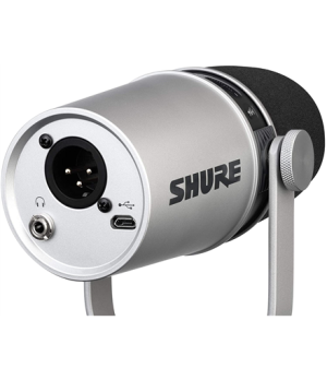 Shure | Podcast Microphone | MV7-S | Silver | kg