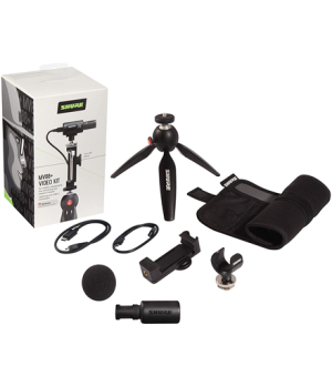 Shure | Microphone and Video kit | MV88+DIG-VIDKIT | Black