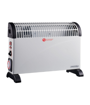 Mesko | Convector Heater with Timer and Turbo Fan | MS 7741w | Convection Heater | 2000 W | Number of power levels 3 | White