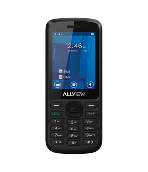 Allview | M9 Join | Black | 2.4 " | TFT | 64 MB | 128 MB | Dual SIM | 3G | Bluetooth | 3.0 | Built-in camera | Main camera 3.2 M