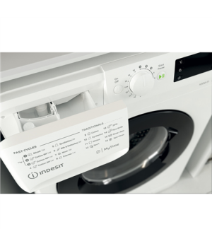 INDESIT | Washing machine | MTWE 71252 WK EE | Energy efficiency class E | Front loading | Washing capacity 7 kg | 1200 RPM | De