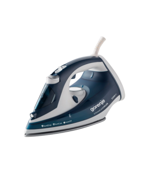 Gorenje | Steam Iron | SIH2200TQC | Steam Iron | 2200 W | Water tank capacity 300 ml | Continuous steam 30 g/min | Steam boost p