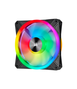 Corsair | QL Series 140mm PWM Dual Fan Kit with Lighting Node CORE | QL140 RGB | Case fan