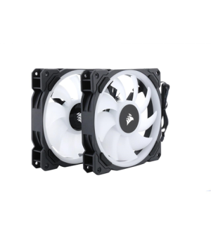 Corsair | Dual Light Loop RGB LED PWM Fan, 2 Fan Pack with Lighting Node PRO | LL140 RGB | Case fan