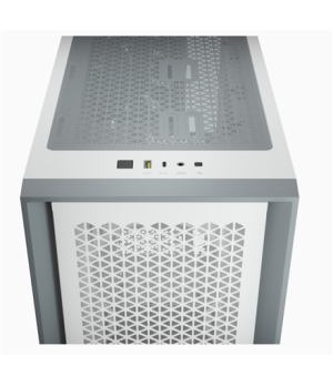 Corsair | Computer Case | 4000D | Side window | White | ATX | Power supply included No | ATX