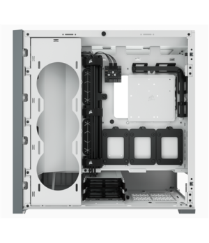 Corsair | Computer Case | iCUE 5000D | Side window | White | ATX | Power supply included No | ATX