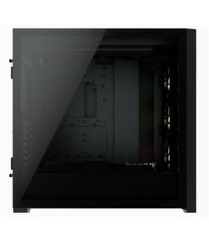 Corsair | RGB Computer Case | iCUE 5000X | Side window | Black | ATX | Power supply included No | ATX