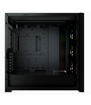 Corsair | RGB Computer Case | iCUE 5000X | Side window | Black | ATX | Power supply included No | ATX